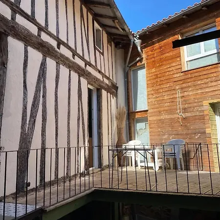 Ferienhaus Maison De Charme A Avec Cheminee Et Terrasse