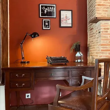 Maison De Charme A Avec Cheminee Et Terrasse *