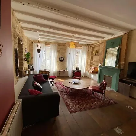 Maison De Charme A Avec Cheminee Et Terrasse Ferienhaus *